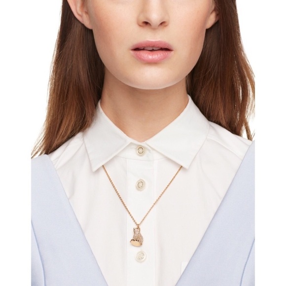 KATE SPADE • Cold Comforts Polar Bear Necklace - Picture 3 of 4